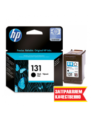 Заправка черного картриджа HP 131